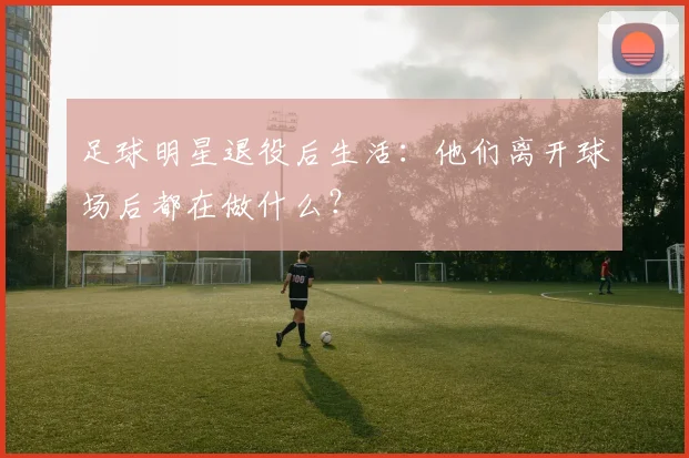 足球明星退役后生活:他们离开球场后都在做什么?